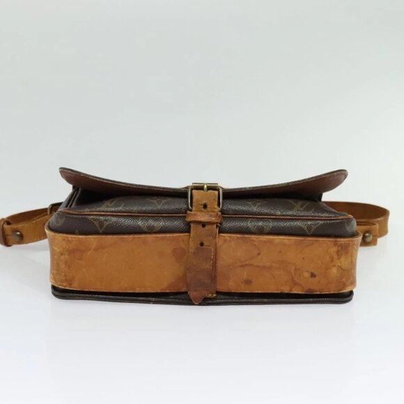 LOUIS VUITTON Monogram Cartouchiere GM Shoulder Bag M51252 LV Auth 138441 - Picture 6 of 16